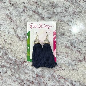 Lilly Pulitzer “Midnight Tassel Earrings”